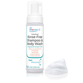 The Pharma-C Company pump foam dispensing for fast, no-rinse use