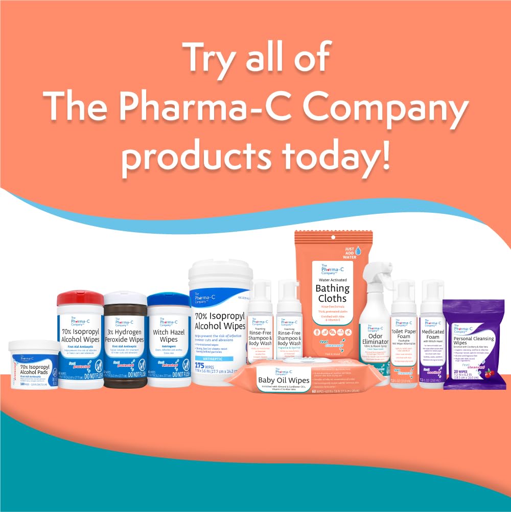 The Pharma-C Company packaging next to medical supplies for professional compatibility