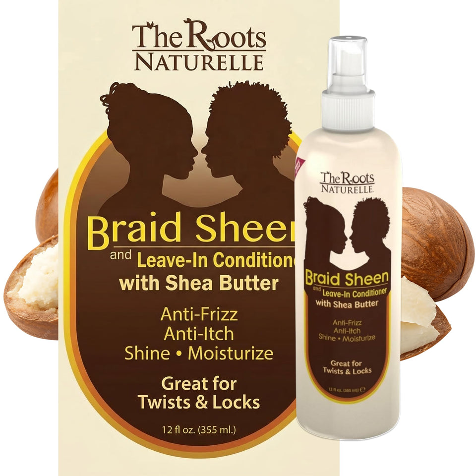 The Roots Naturelle front bottle view showing label and 12 fl oz size benefit