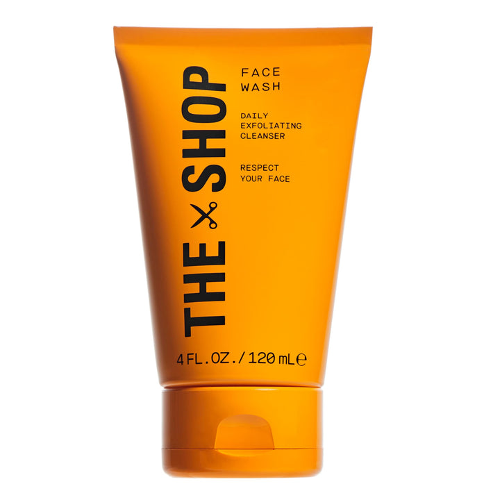 The Shop Uninterrupted front bottle showing cleanser and eucalyptus scent benefit