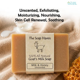 The Soap Haven soap beside sink illustrating calming bathroom use