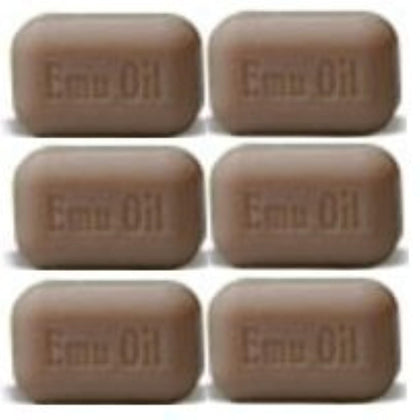 THE SOAP WORKS front packaging six-count box showing branding and gentle formula benefit