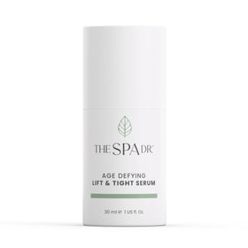 The Spa Dr. front bottle shot showing clean packaging and anti-aging benefit