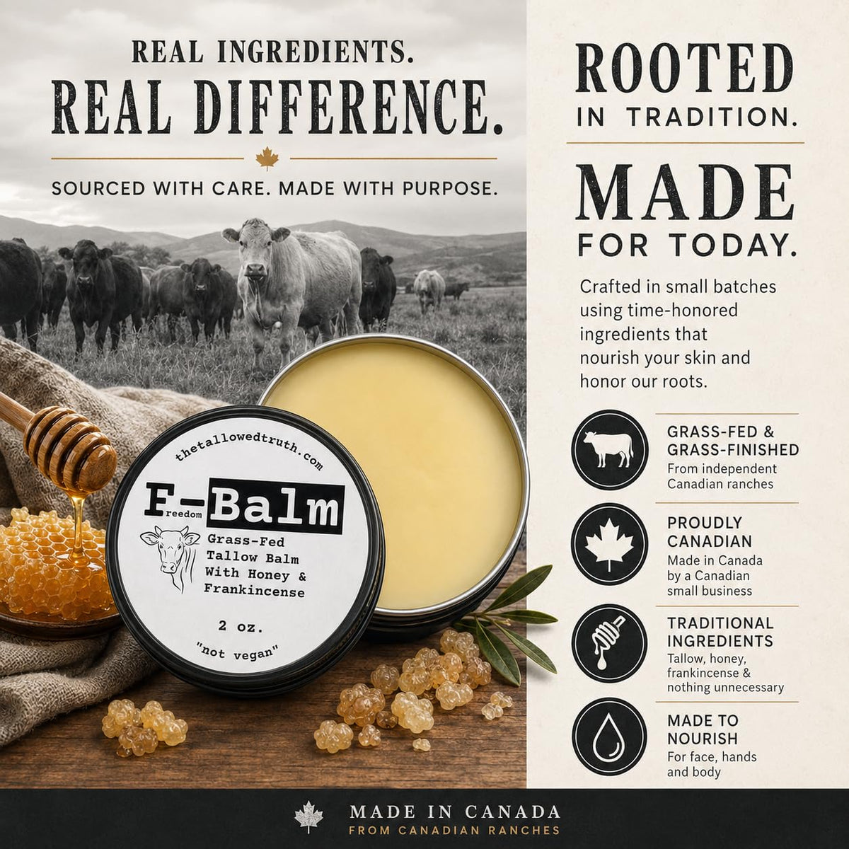 The Tallowed Truth small-batch bottling in Ontario showing handcrafted quality