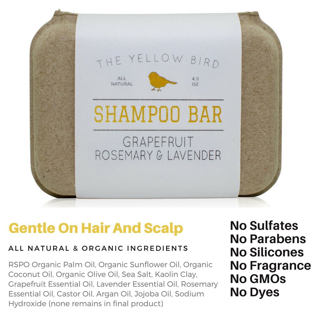 Solid shampoo bar sitting in a travel tin, ideal for TSA-friendly, compact storage