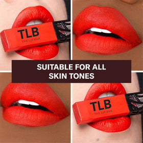 The Lip Bar applicator close-up demonstrating smooth one-swipe application