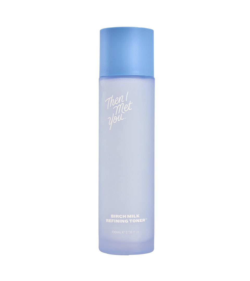Then I Met You front bottle display showing sleek packaging and travel size benefit