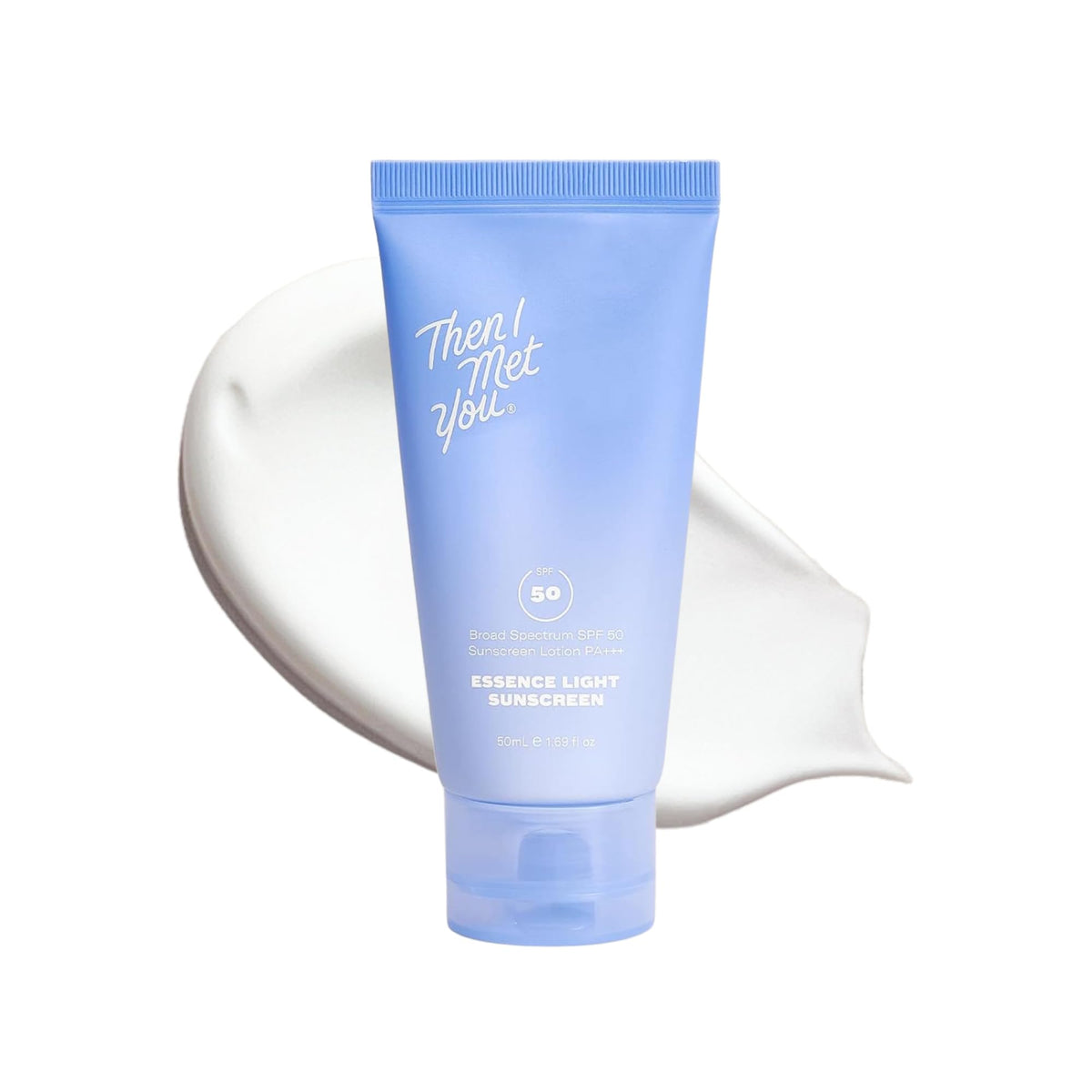 Then I Met You front packaging showing SPF 50 protection and branding
