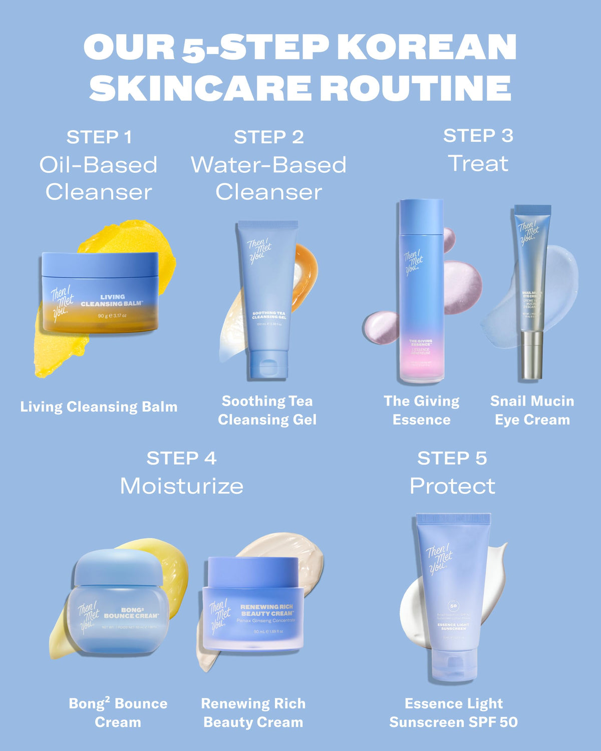 Then I Met You in bathroom routine showing calming skincare moment