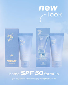 Then I Met You lotion texture close-up showing lightweight, hydrating finish