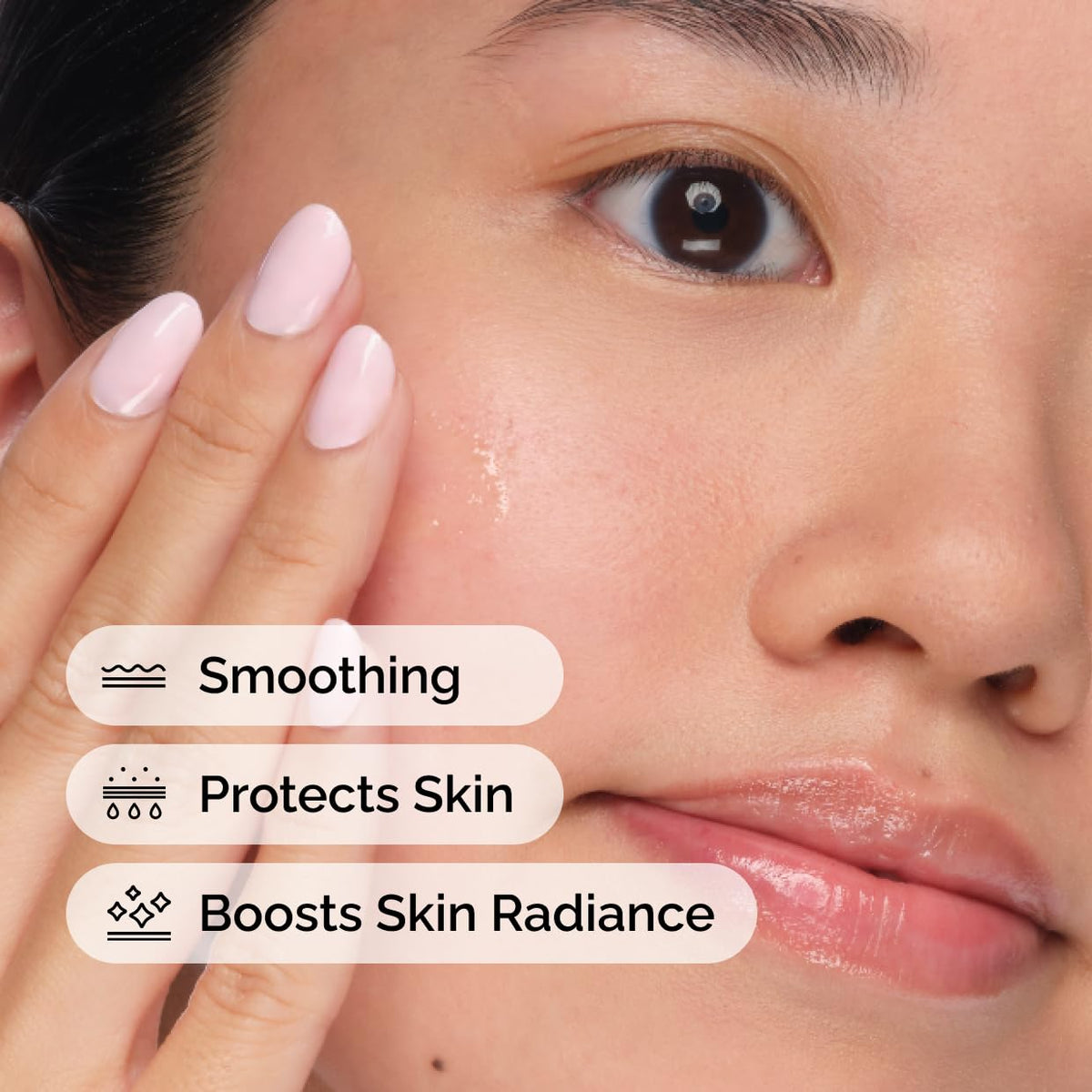 The Ordinary pipette dispensing serum texture, lightweight absorption benefit