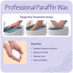 Therabath melted wax in a paraffin bath showing even melt and consistent coating