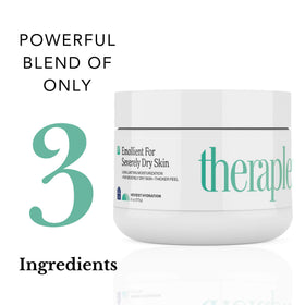 theraplex application on hands demonstrating lasting hydration benefit