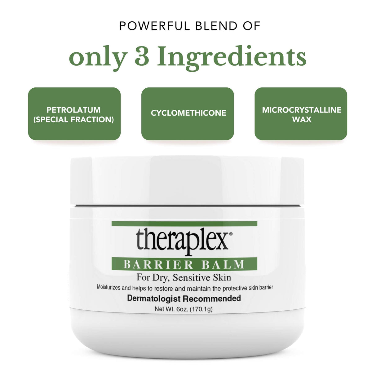 Theraplex before and after skin image showing improved surface moisturization