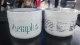 Theraplex emollient tube packed in a small travel toiletry bag