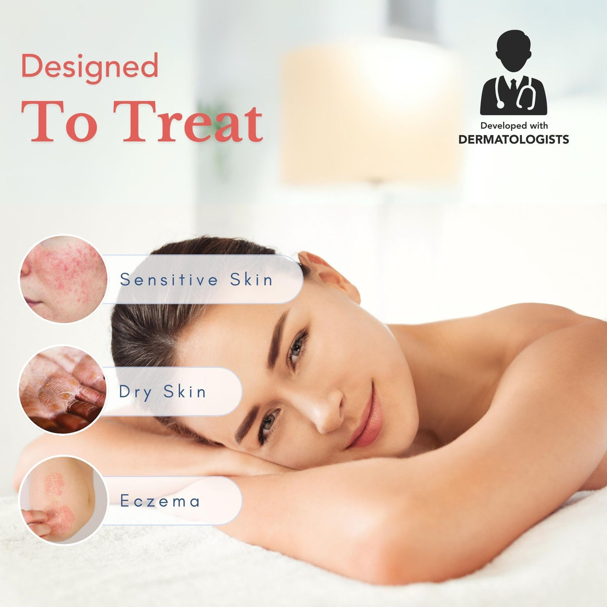 Theraplex pump top demonstrating easy, controlled dispensing benefit