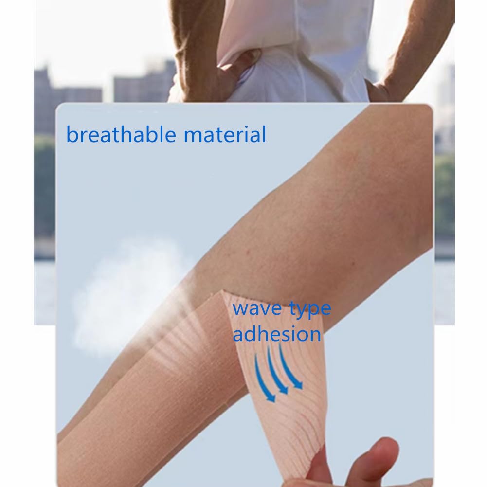 Therasports tape resisting water splashes to show water-resistant benefit