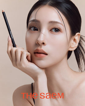 THESAEM concealer in purse lifestyle shot showing quick touch-up convenience benefit