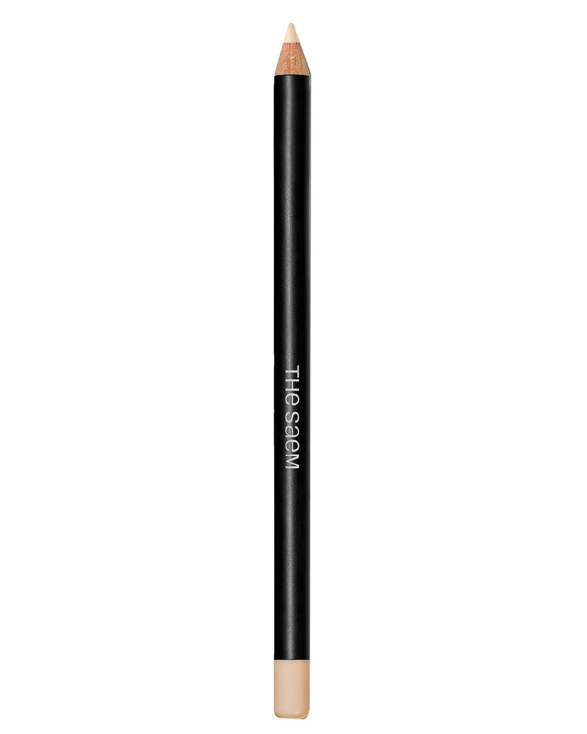 THESAEM pencil front view showing slim design and precise applicator benefit