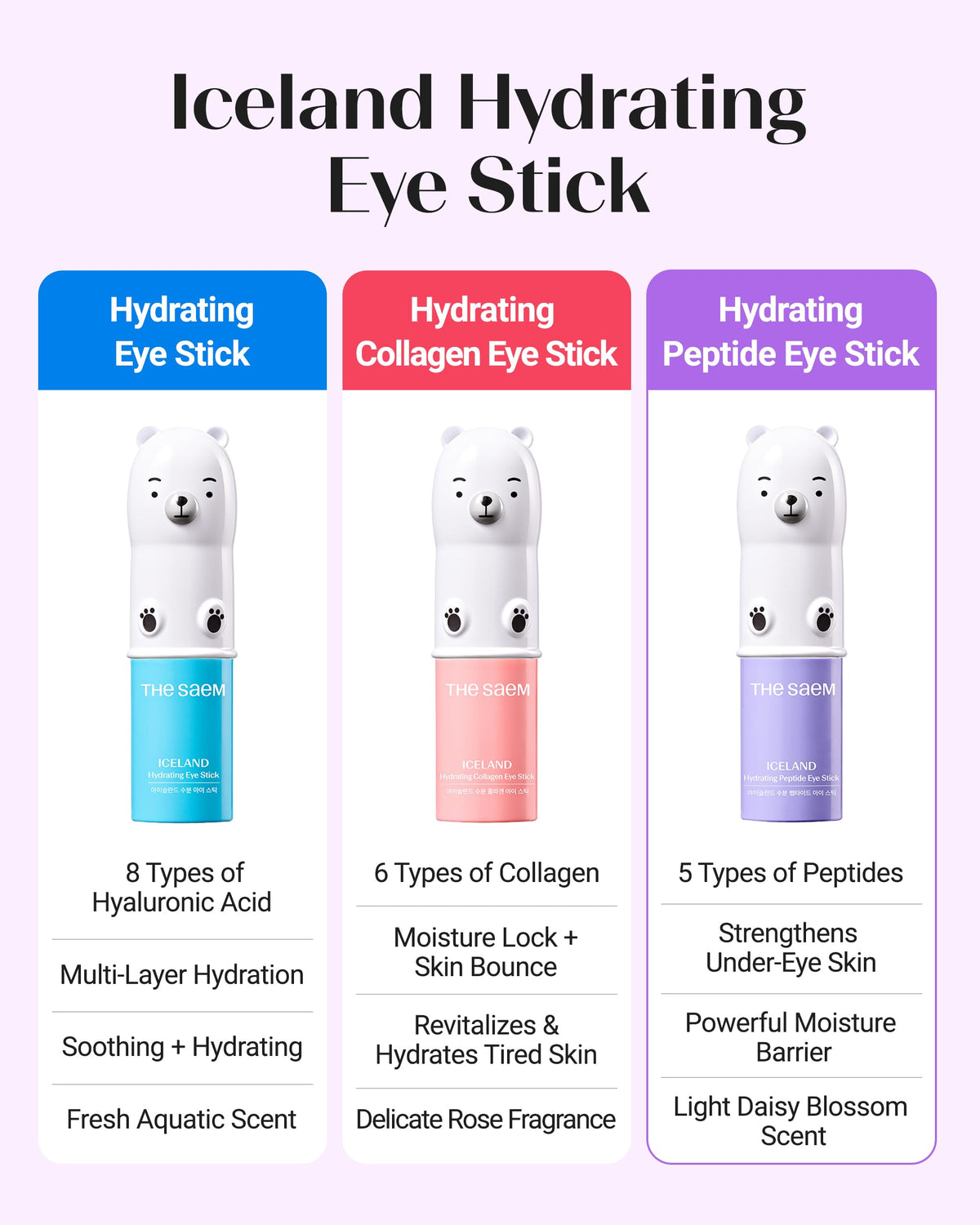 THESAEM daisy scent presentation conveying a fresh floral uplifting experience
