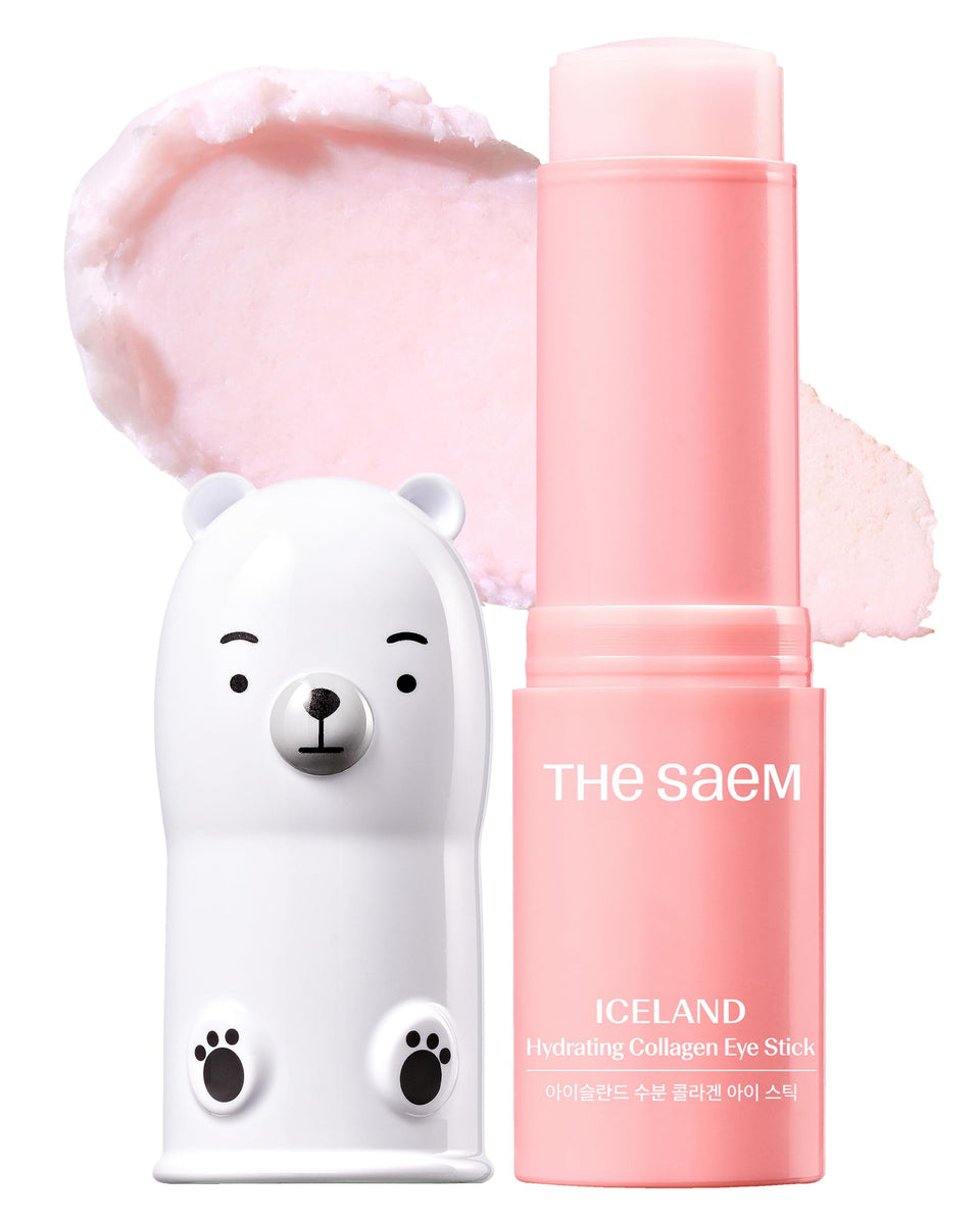 THESAEM eye stick front packaging showing product name and size, convenient travel benefit
