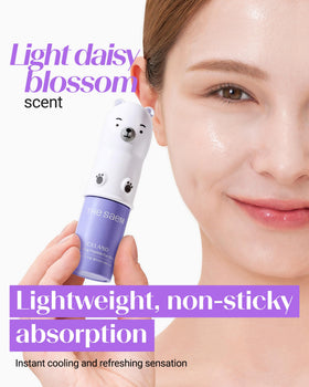 THESAEM size comparison next to coin showing 0.38 oz travel-friendly benefit
