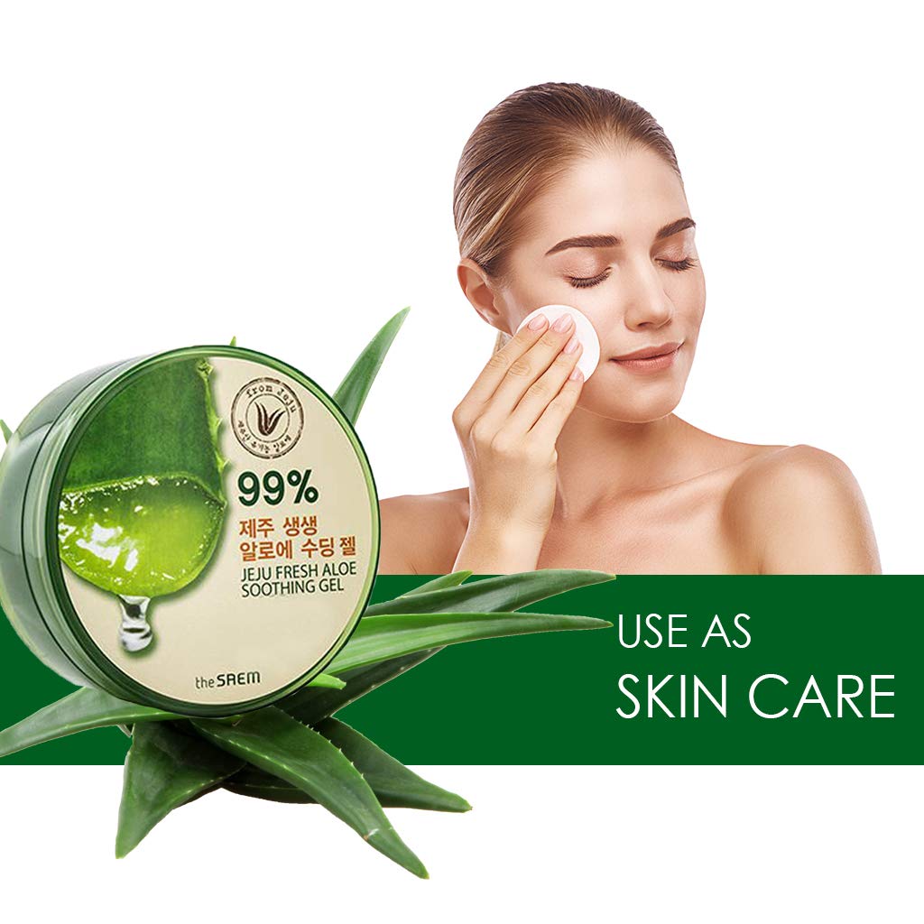 THESAEM gel applied on arm showing cooling relief and softening