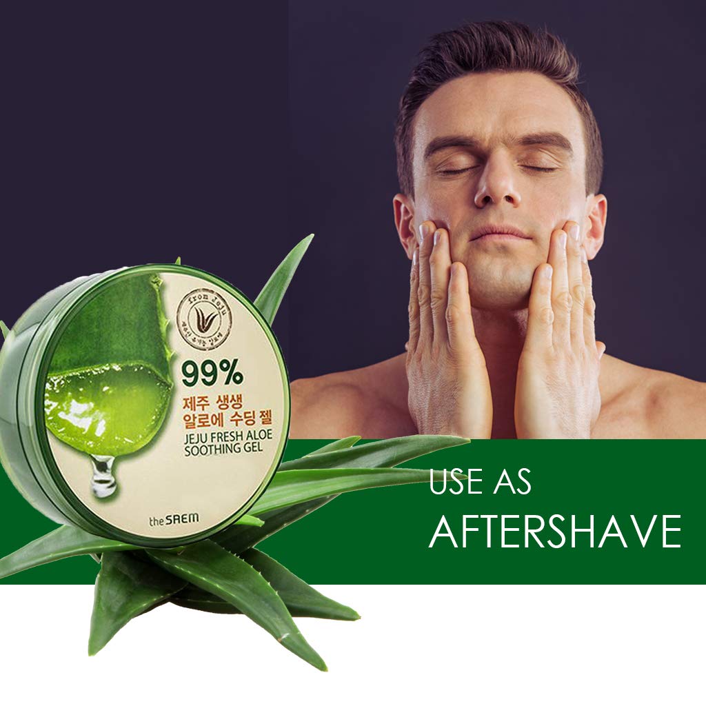 THESAEM label detail featuring Jeju aloe ingredient transparency benefit