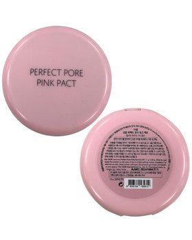 THESAEM pact inside makeup bag showing daily use and on-the-go touch-ups