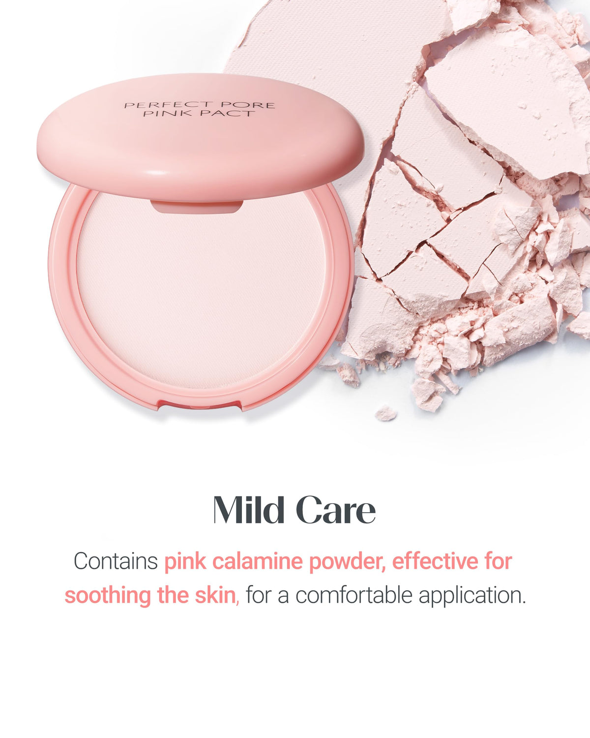 THESAEM hand swatch demonstrating pink tint and brightening effect