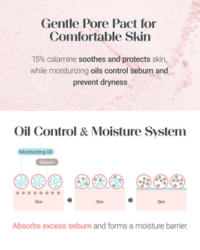 THESAEM powder beside foundation illustrating setting and pore-blurring benefit