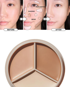 THESAEM close-up of creamy balm texture that blends smoothly for seamless coverage
