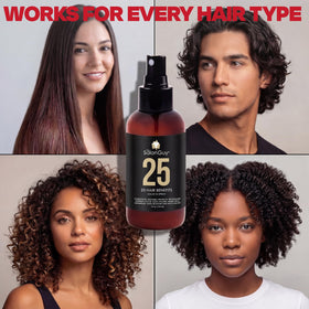 THESALONGUY bottle on bathroom shelf suggesting daily routine benefit