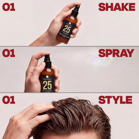 THESALONGUY texture close-up on strand showing smooth, frizz-free benefit