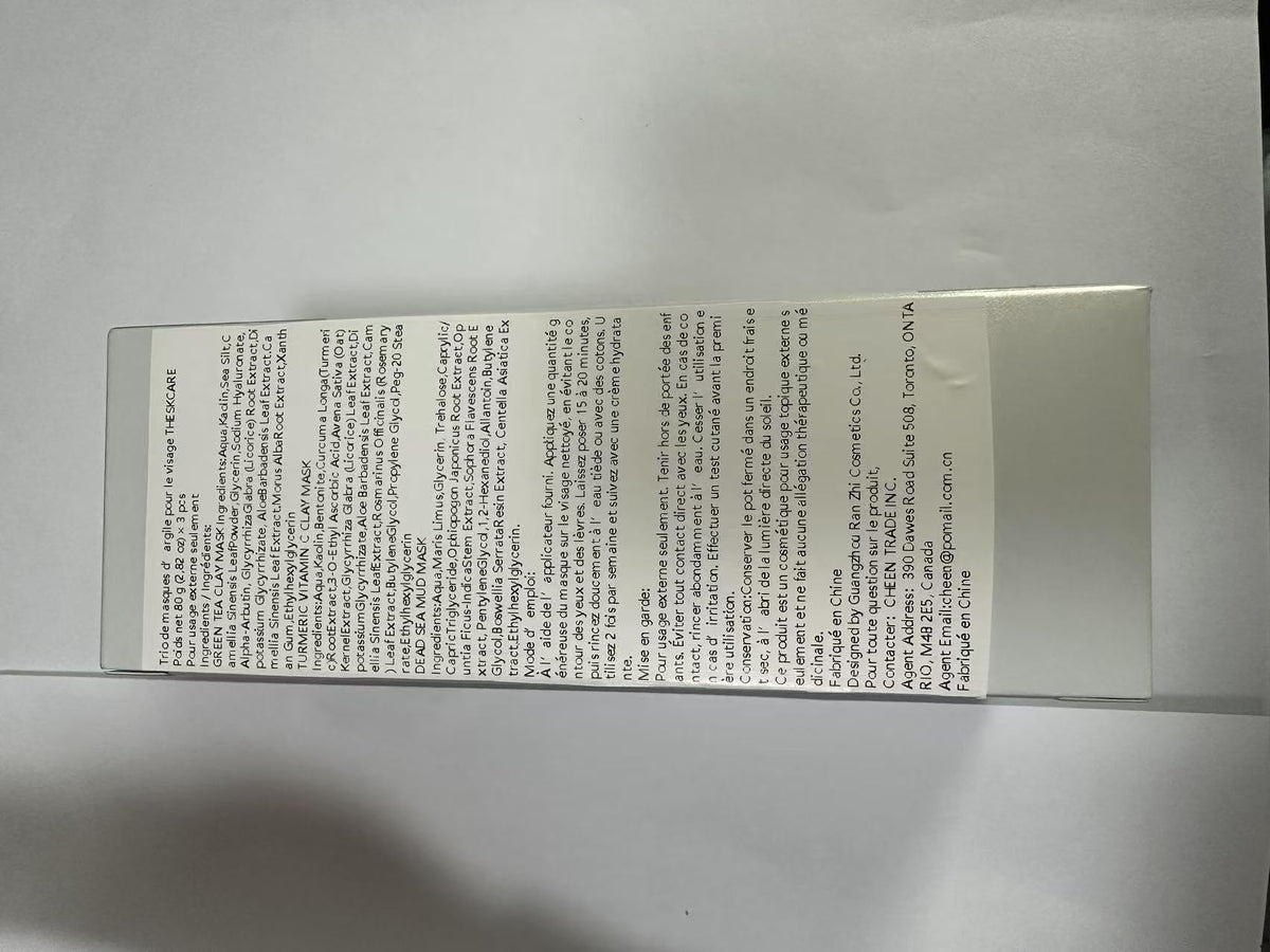 THESKCARE silicone applicator brush included for hygienic even mask application