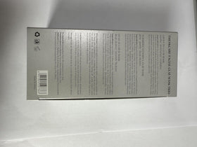 THESKCARE mask applied on model cheeks demonstrating even coverage and calming benefit