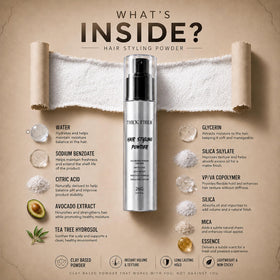 Thick Fiber label ingredients close-up highlighting natural components