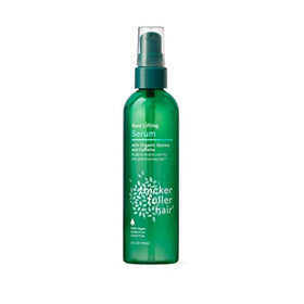Thicker Fuller Hair bottle front view showing label and 4 fl oz size for clear product ID