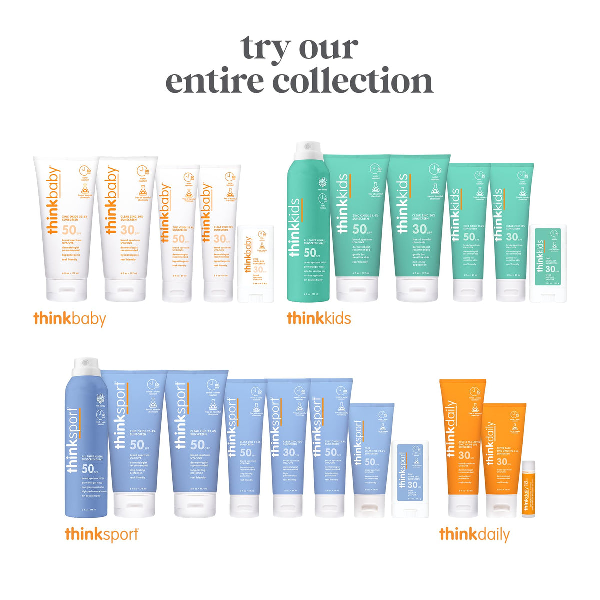 Thinksport sunscreen by pool demonstrating water-resistant protection during swim