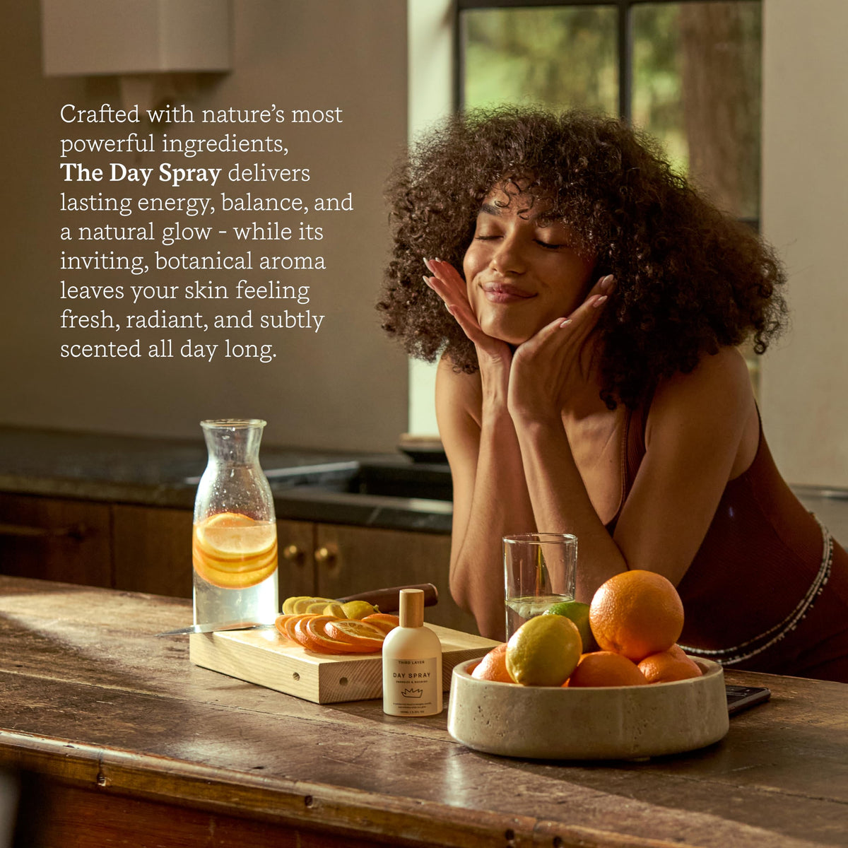 Third Layer spray action demonstrating easy application and coverage
