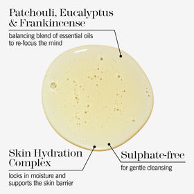 THISWORKS gel texture close-up displaying smooth lathering consistency