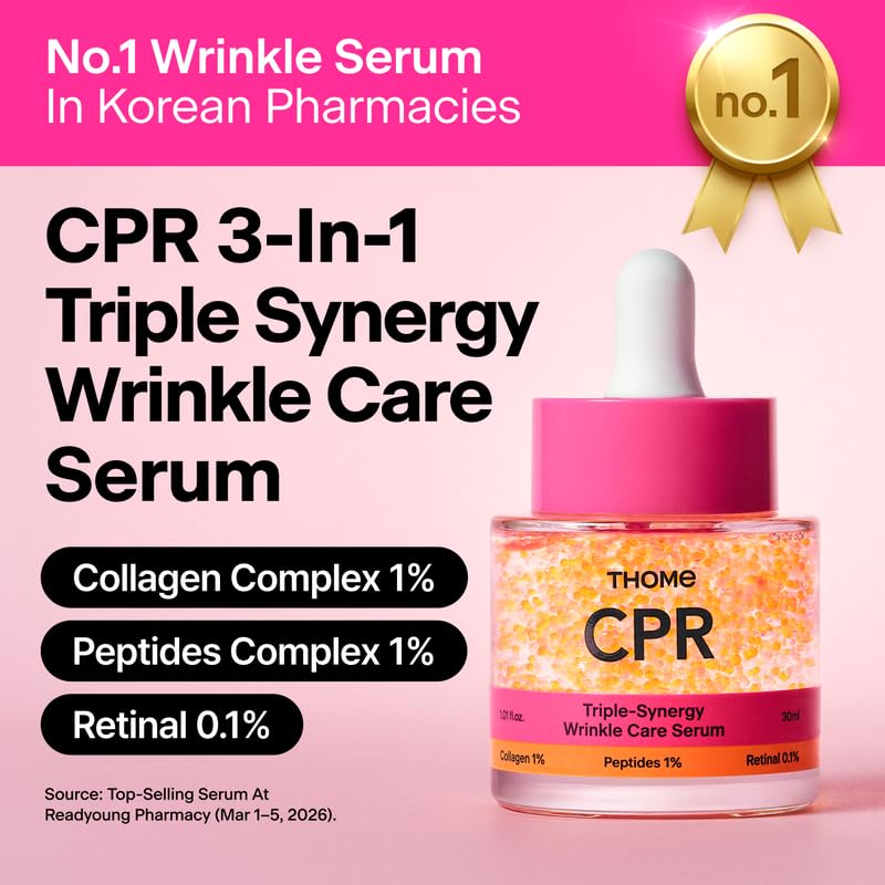 THOME CPR Serum creamy-gel texture close-up demonstrating hydrating cushion