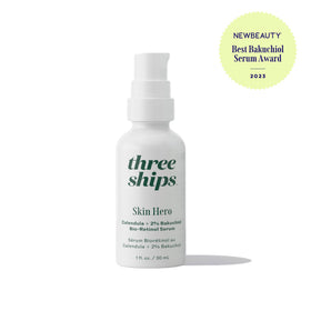 Three Ships serum dropper dispensing lightweight texture for absorption