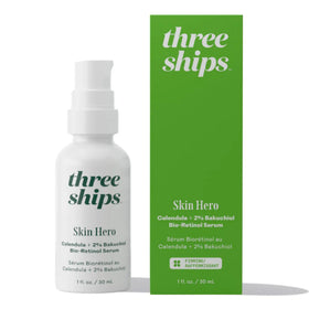 Three Ships front bottle view showing clean label and size benefit
