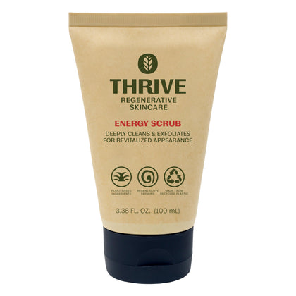 Thrive Natural Care front tube view showing label and calming design