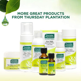 Thursday Plantation cream inside a first-aid kit lifestyle shot illustrating portable antiseptic protection