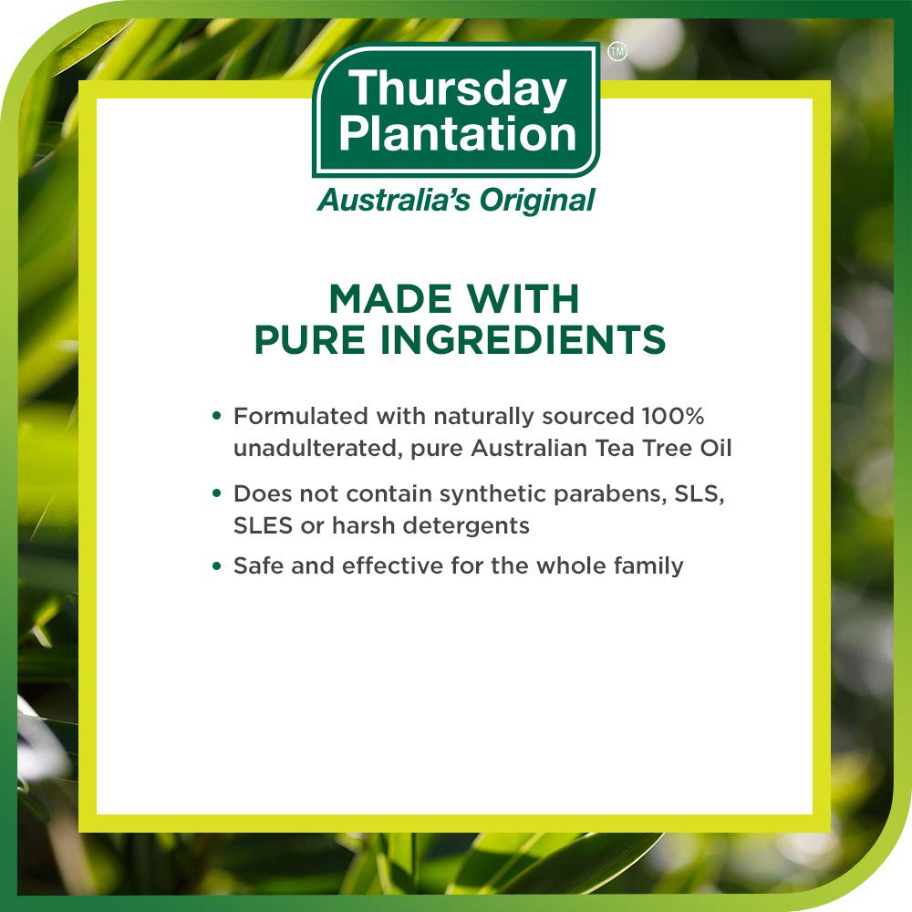 Thursday Plantation cream texture close-up displaying smooth ointment consistency for soothing care