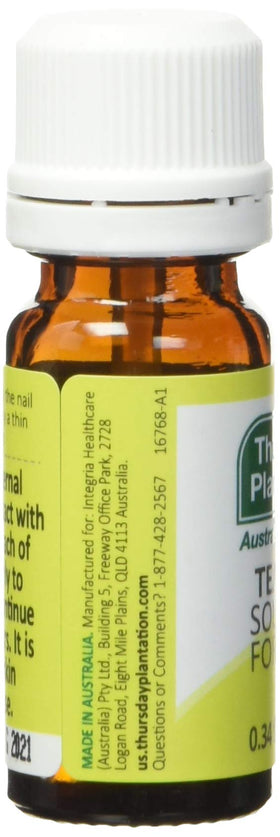 Thursday Plantation in a foot-care scene demonstrating convenient travel and routine use