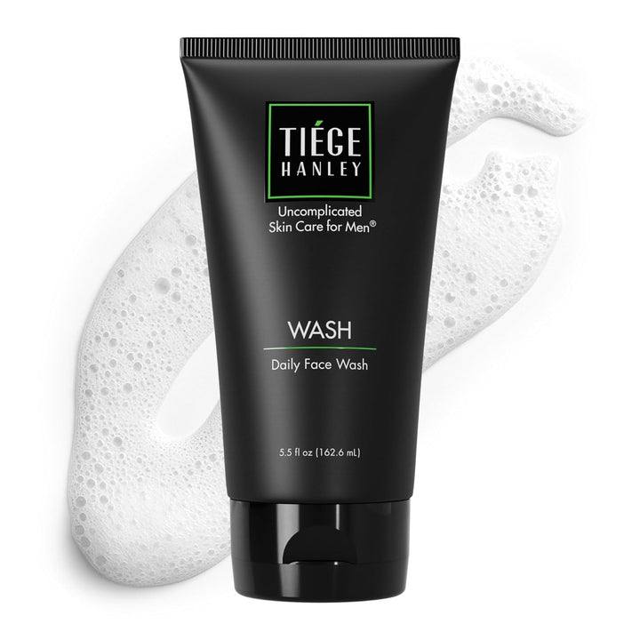 Tiege Hanley front packaging showing clean design and product name for easy identification