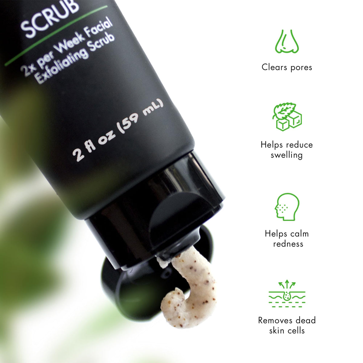 Tiege Hanley product staged in bathroom routine to show quick daily use benefit